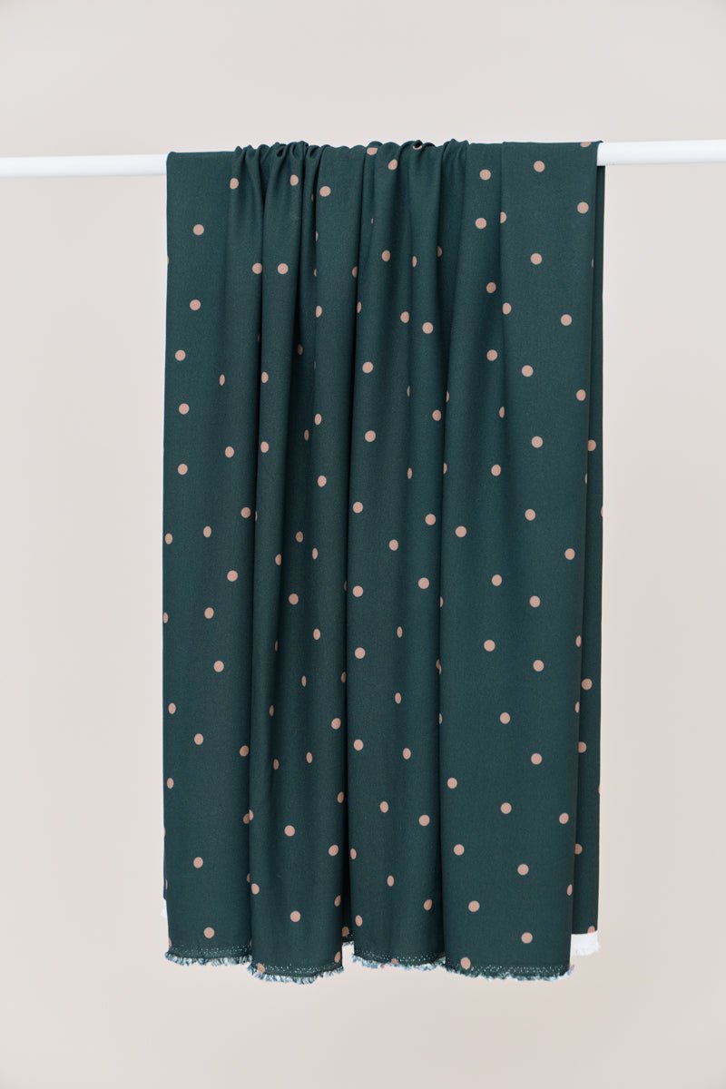 Jolly Dot Leia Crepe bottle green - FinasIdeen