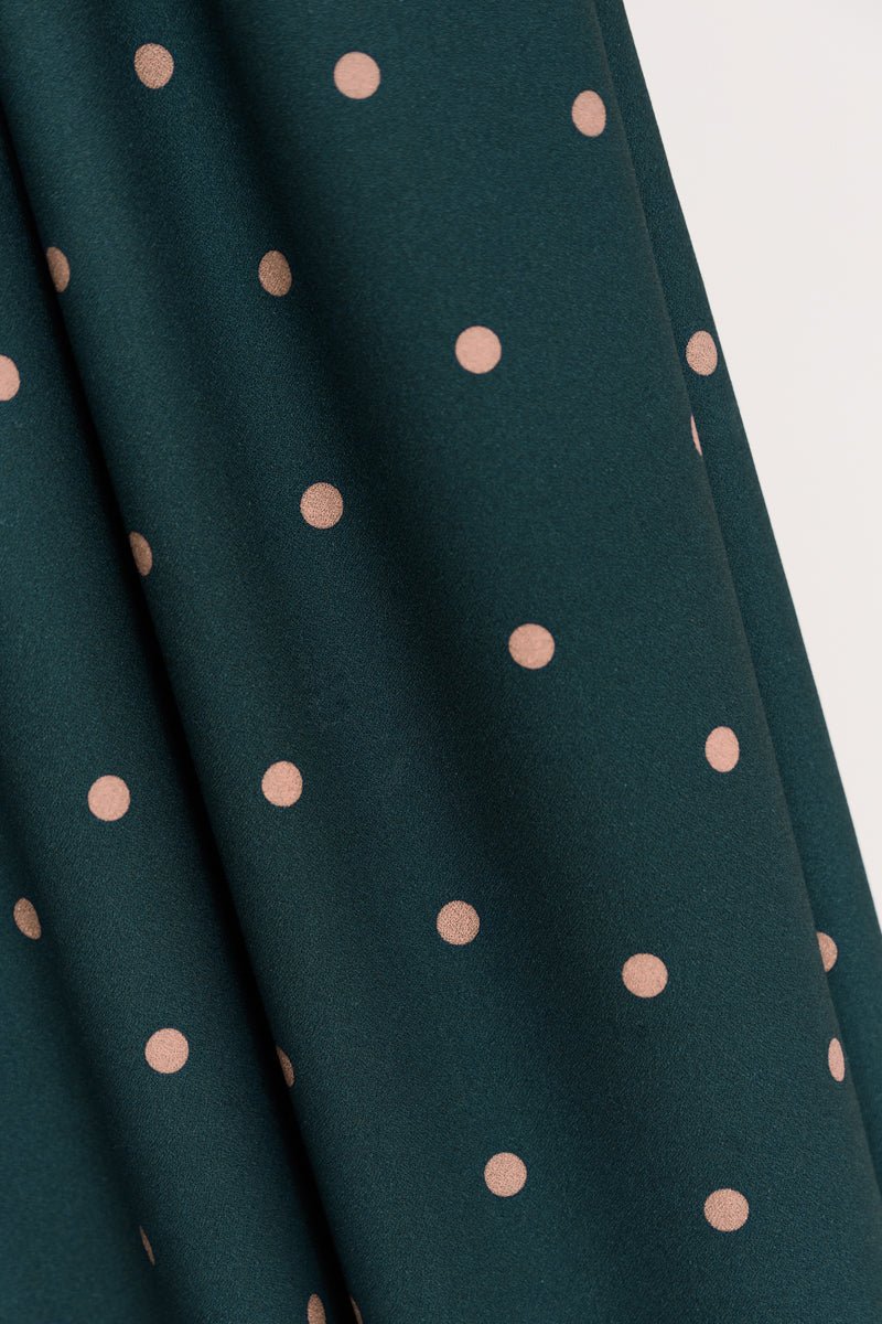 Jolly Dot Leia Crepe bottle green - FinasIdeen