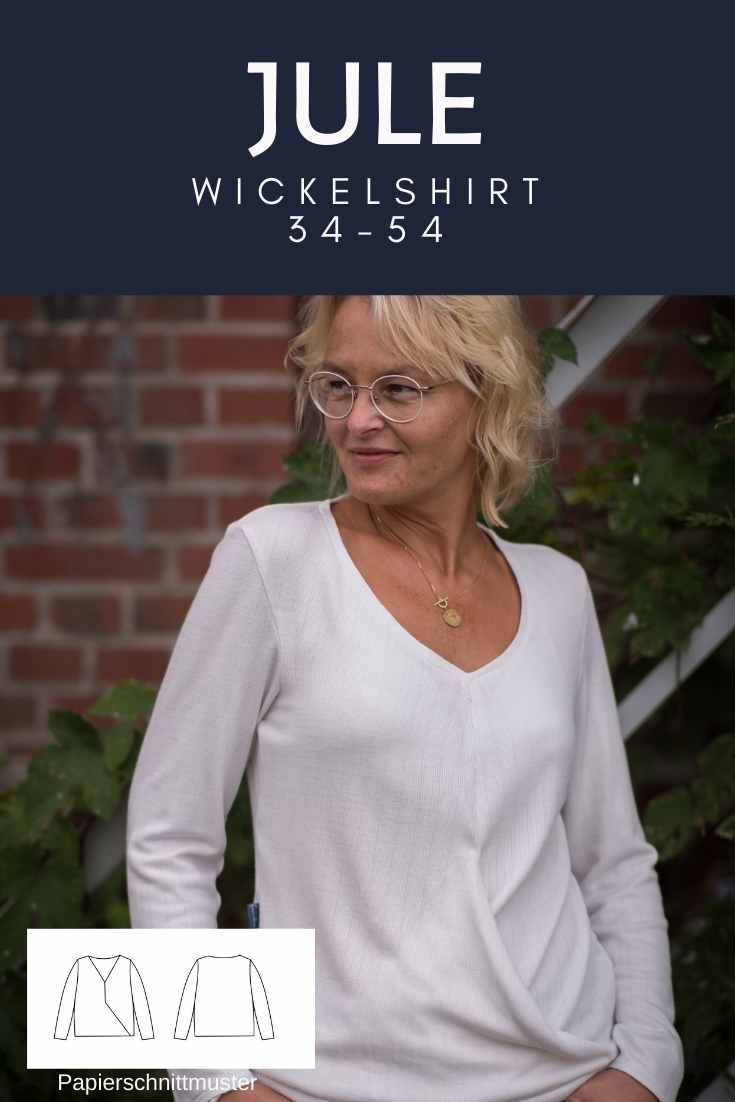 Jule- Wickelshirt (Papierschnittmuster) - FinasIdeen