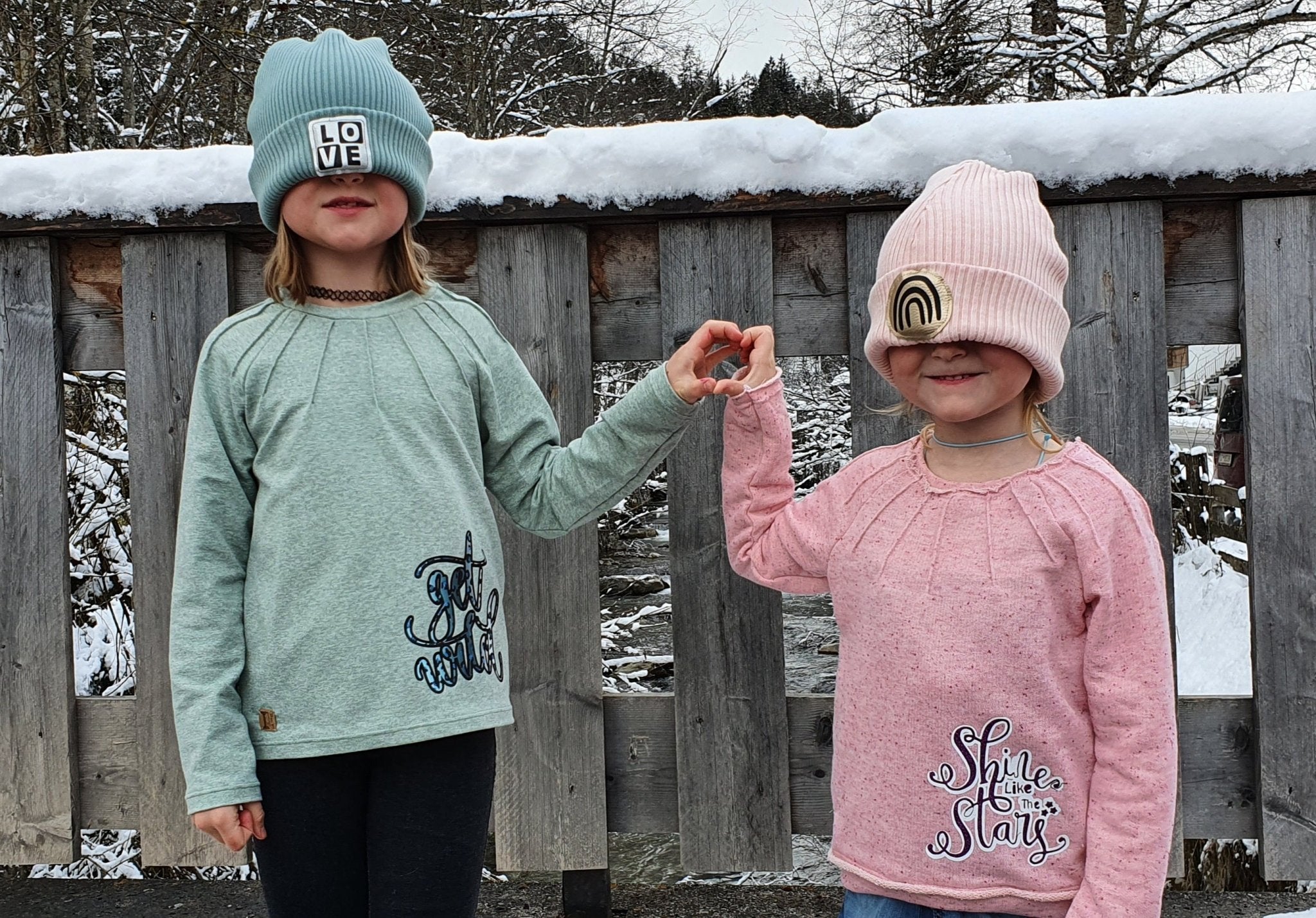 Luna Kids - Pullover mit Biesen - FinasIdeen