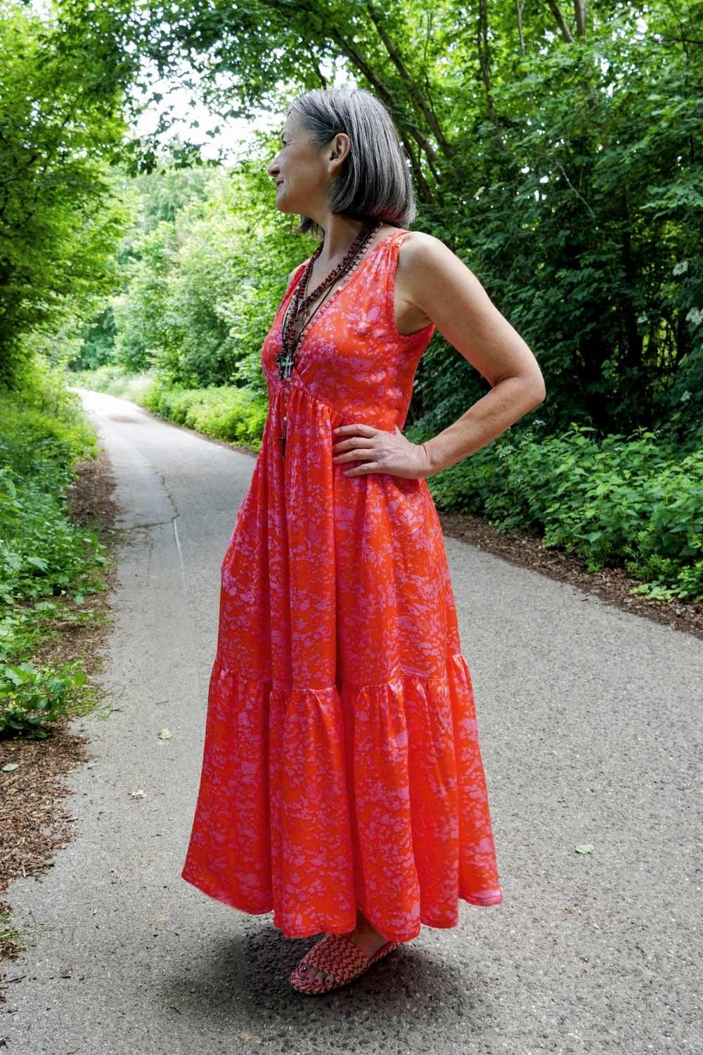 Maila - Sommerkleid Papierschnittmuster) - FinasIdeen