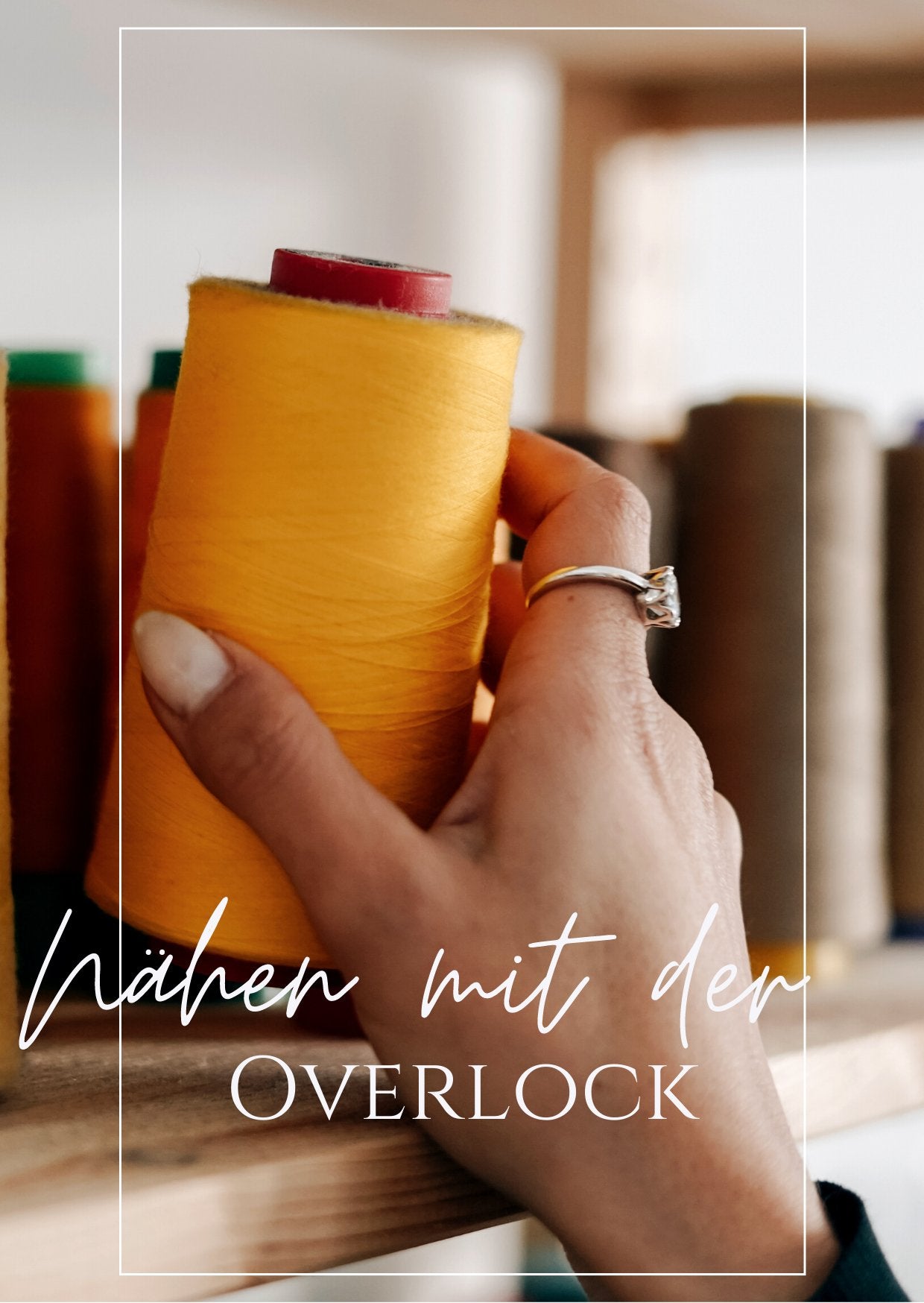 Nähen mit der Overlock - FinasIdeen