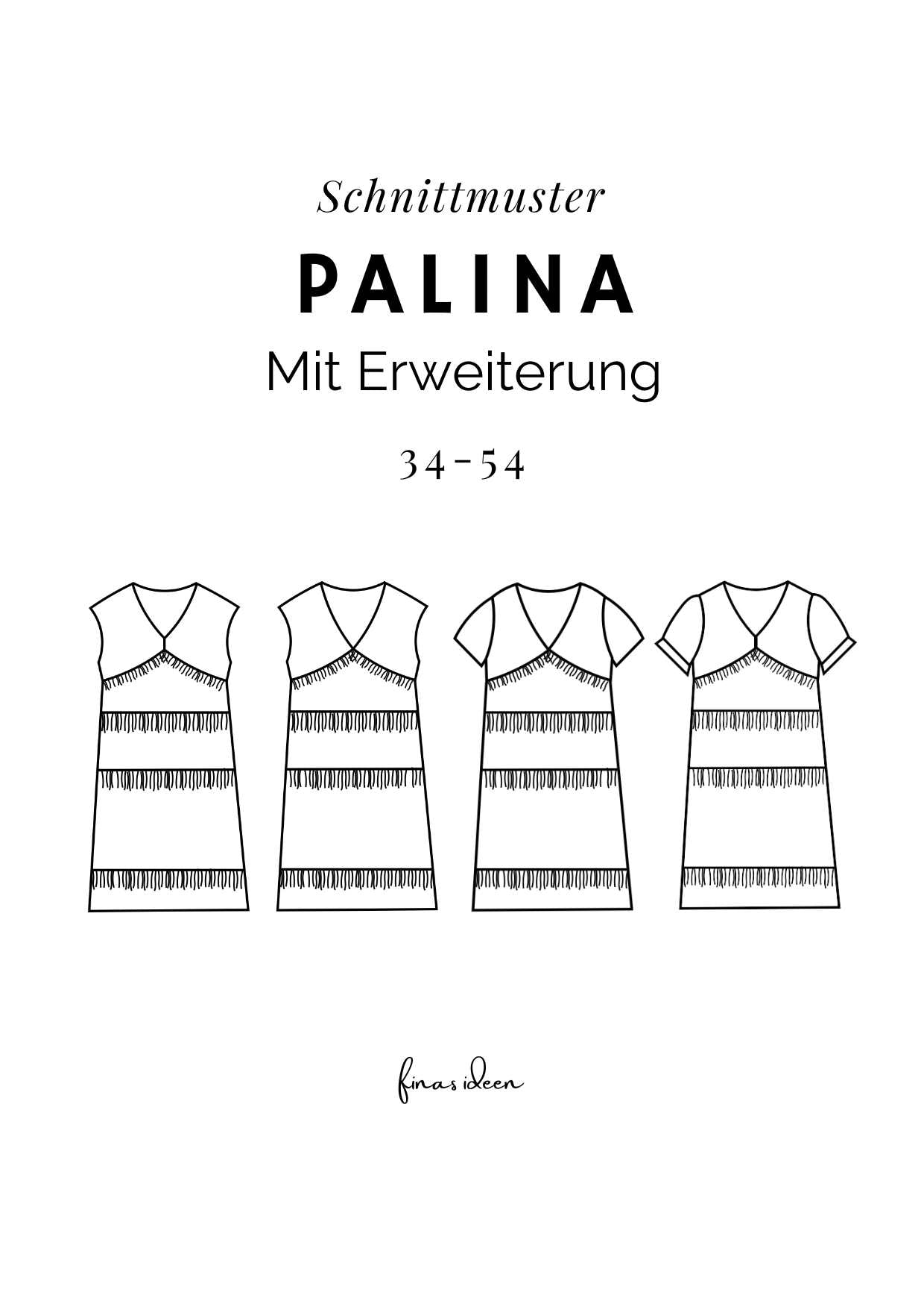 Palina- Papierschnittmuster - FinasIdeen