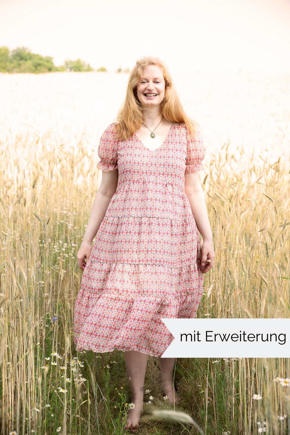 Palina- weites Boho Kleid - FinasIdeen