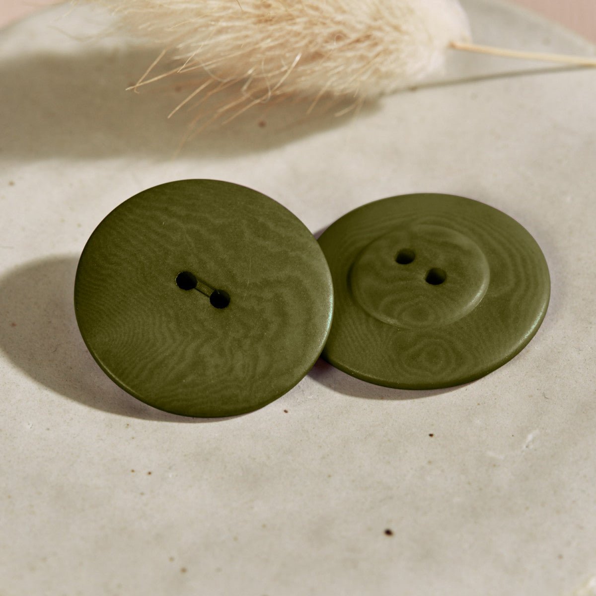 Palm Button ivy green - FinasIdeen