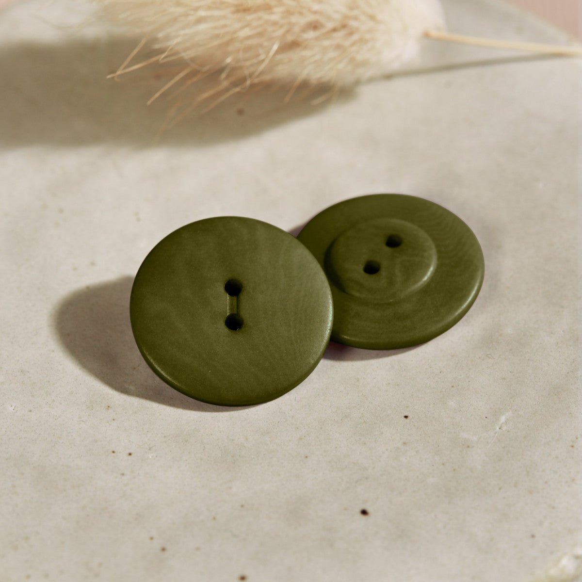 Palm Button ivy green - FinasIdeen