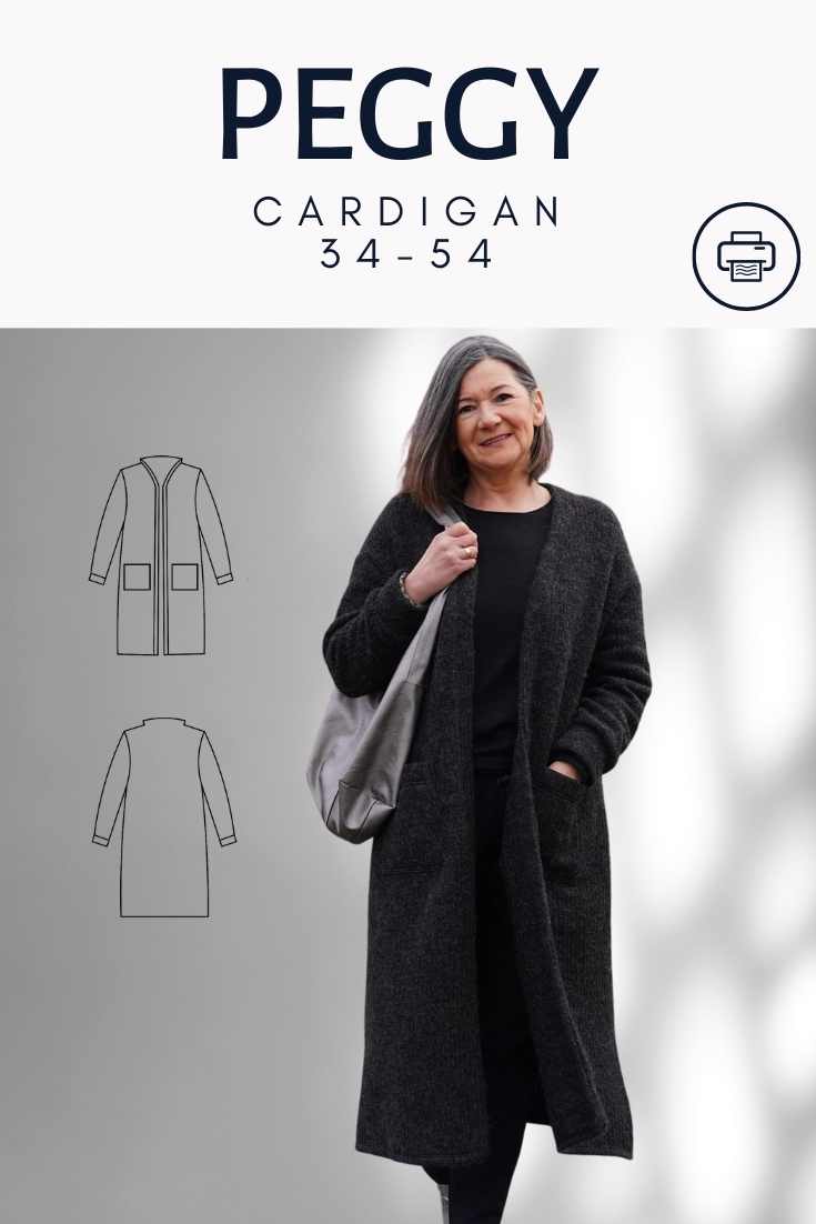 Peggy - Longcardigan - FinasIdeen