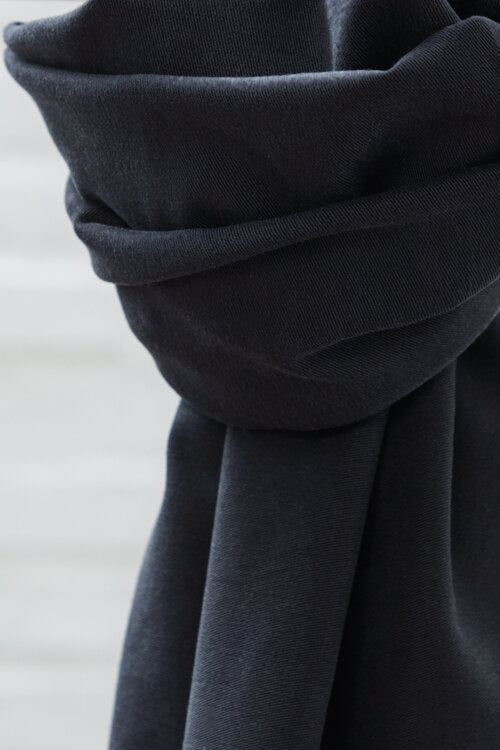 Soft Stretch Twill - dark navy - FinasIdeen