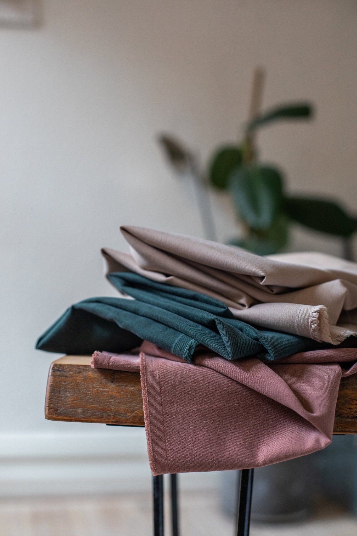 Soft Stretch Twill - deep green - FinasIdeen