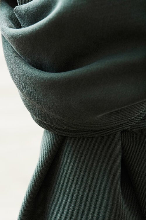 Soft Stretch Twill - deep green - FinasIdeen