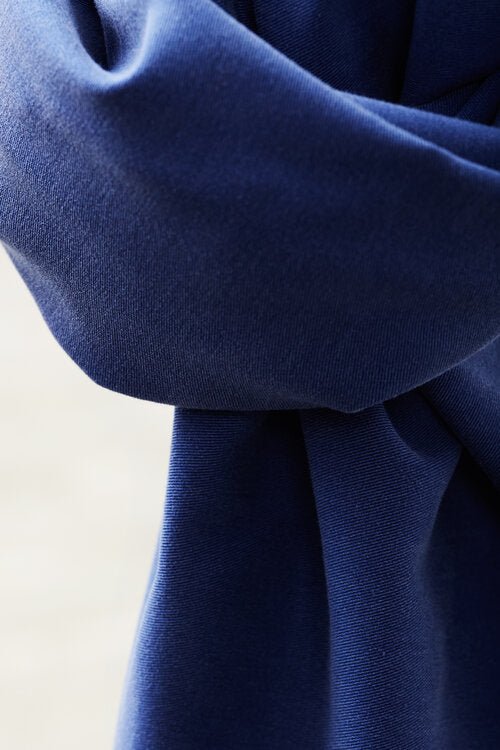 Soft Stretch Twill - lapis - FinasIdeen