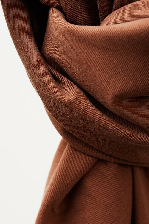 Soft Stretch Twill - pecan - FinasIdeen