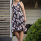 SummerDress- feminines Sommer Kleid mit 2 Ausschnittvarianten - FinasIdeen