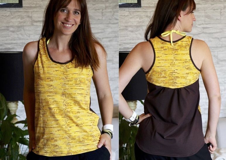 Tank Top - das sportliche Sommer Top - FinasIdeen