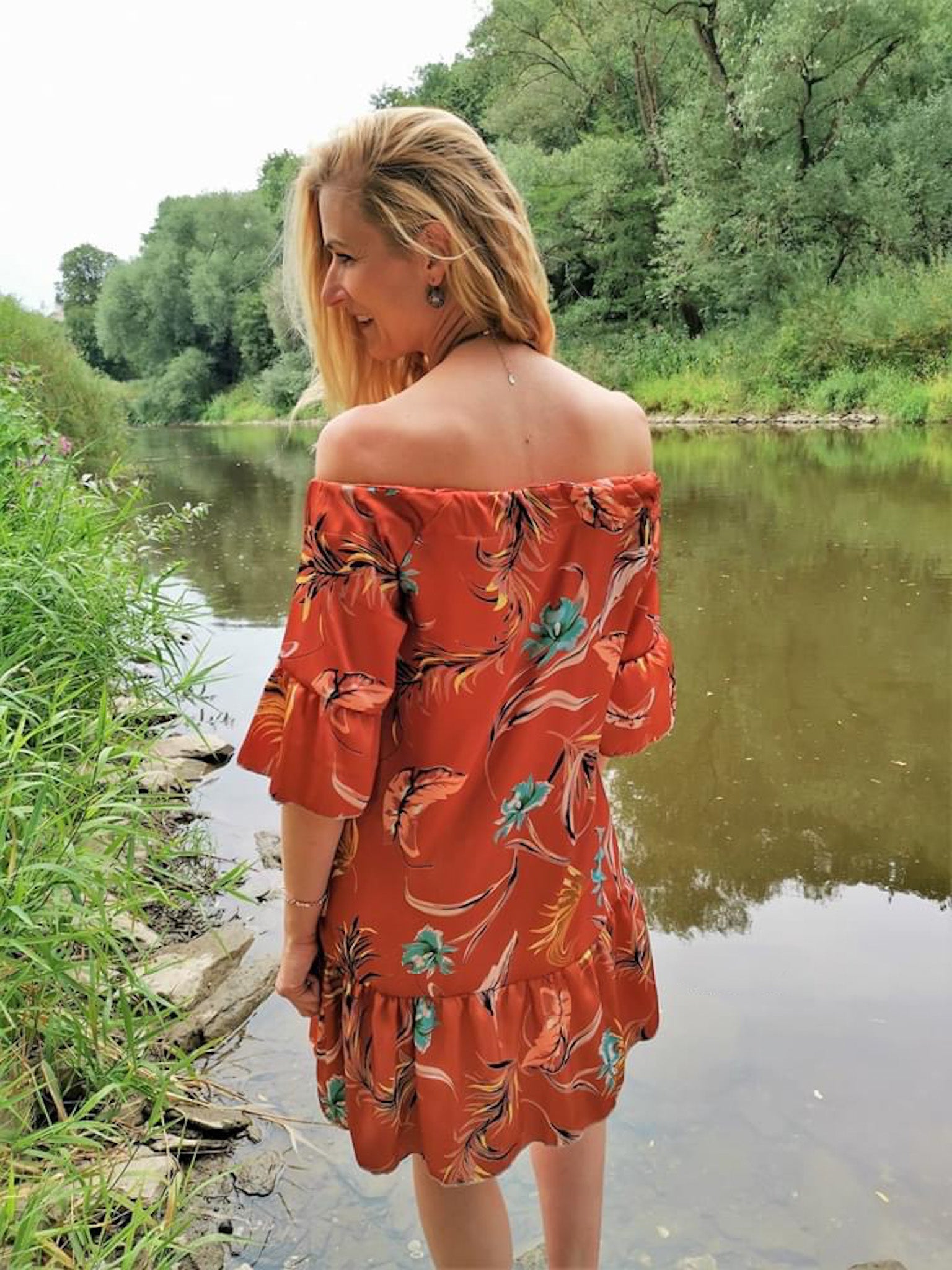 Tessa - luftiges Sommerkleid - FinasIdeen